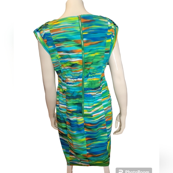 size 12 New directions watercolor effect dress - Picture 4 of 6